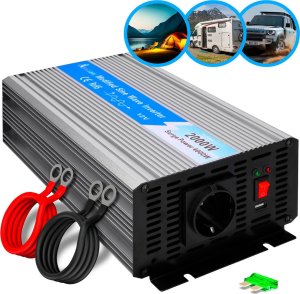 UPS ExtraLink EXTRALINK VOLTAGE CONVERTER 12V - 230V, 2000W, MODIFIED SINUS OPIM-2000W 1