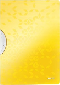 Leitz Skoroszyt z klipsem Leitz Wow A4 30k, ŻÓŁTY 4