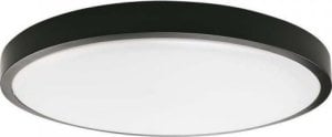 Lampa sufitowa V-TAC Plafon LED Okrągły V-TAC 30W IP44 42cm Czarny VT-8630 zimna 1