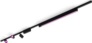 Lampa sufitowa Signify Philips Hue Perifo Basis-Set Deckenl. 3 Spots+Lightbar Schwarz 8