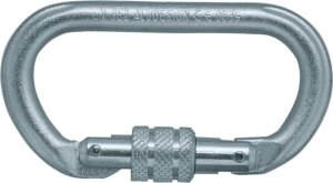 Skylotec Karabinek, owalny, w. zamek śrubowy, stal, EN 362, 22 kN 1