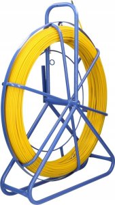 ExtraLink EXTRALINK CABLE PULLING ROD 3.8MM 100M Pilot z włókna szklanego DO PRZECIĄGANIA KABLI 3.8MM 100M żółty 2