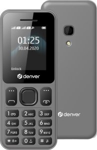 Telefon komórkowy Denver GSM z klawiaturą DualSIM 1,77" 2G szary (FAS-1806) 1