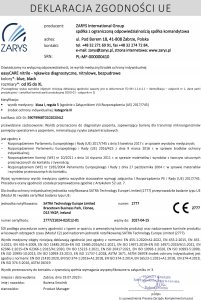 EasyCare Zarys easyCARE - Rękawiczki diagnostyczne, nitrylowe, bezpudrowe, niebieskie - XL 18