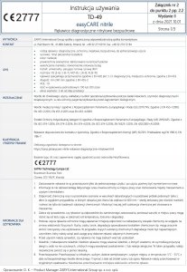 EasyCare Zarys easyCARE - Rękawiczki diagnostyczne, nitrylowe, bezpudrowe, niebieskie - XL 19