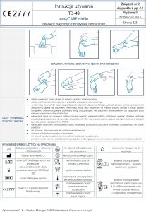 EasyCare Zarys easyCARE - Rękawiczki diagnostyczne, nitrylowe, bezpudrowe, niebieskie - XL 21