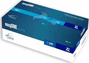 EasyCare Zarys easyCARE - Rękawiczki diagnostyczne, nitrylowe, bezpudrowe, niebieskie - XL 22