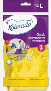 Kolorado Kolorado - Gumowe rękawiczki gospodarcze, żółte - L 2