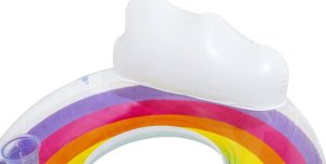 Bestway Dmuchane Koło Do Pływania 107 cm Tęczowe 43647 4