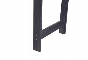 Wamar-Sosenka Drewniana ławka ogrodowa z oparciem LG01 Szara Drewno sosnowe 3