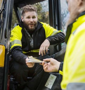 Projob Bluza ProJob 6120 EN ISO 20471 Class 1 Yellowblack 4