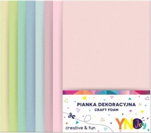 Interdruk Pianka dekoracyjna pastel 8 sztuk 1