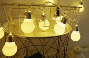 Rosfix GIRLANDA SOLARNA ŚWIETLNA OZDOBNA OGRODOWA 3M 4