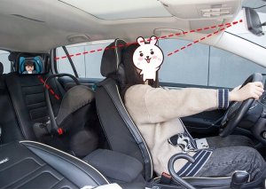 Rosfix LUSTERKO DO OBSERWACJI DZIECKA LUSTRO SAMOCHODOWE 12