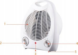 Termowentylator Rosfix FARELKA ELEKTRYCZNA GRZEJNIK TERMOWENTYLATOR MOC 3