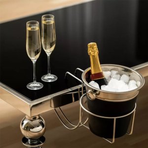 KingHoff UCHWYT NA WIADERKO DO SZAMPANA NA RANT STOŁU KINGHOFF KH-1709 2