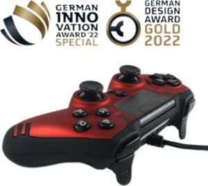 Pad SteelPlay Slim Pack Wired Controller Ruby Red Multi 4