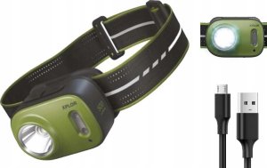 Latarka GP Ładowalna latarka czołowa, czołówka GP XPLOR PHR17 z wbudowanym akumulatorem 3