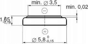 Renata Bateria mini 317 35mAh 1 szt. 3