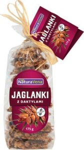 NaturaVena CIASTKA JAGLANKI Z DAKTYLAMI BEZGLUTENOWE 175 g - NATURAVENA 1