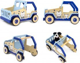 Milly Mally Zabawka Chodzik-Pchacz dla dzieci Explorer Cat and Mouse 7