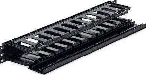 Triton Panel wiążący 19' 1U, plastikowy, RAL9005 3