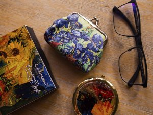 Carmani Portfelik mały - V. van Gogh, Irysy (CARMANI) 6