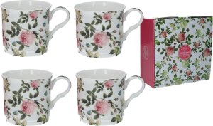 Brookes Empireware Kpl.4 kubków - Butterfly Rose (FBCh) 1