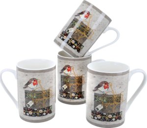 Eastwest LTD Kpl. 4 kubków - Bug Art Robin 5