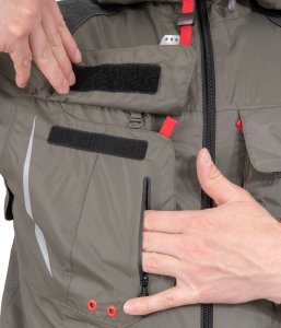 Kurtka męska Graff Wodoszczelna kurtka wędkarska Graff Climate 605-B-CL Olive 3