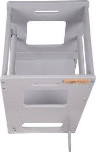 KiddyMoon Mebel kitchen helper ST-003 szary 91,5x39,3x49,4 3