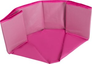 Selonis Suchy basen składany BS-100X z piłeczkami 6cm różowy: perła-szary-transparent-pudrowy róż 80x23/300piłek Zabawka basen tekstylny 4