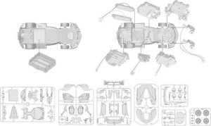 Ferrari Ferrari FXX-K Evo RASTAR model 1:18 Zdalnie sterowane auto + pilot 2,4 GHz 5