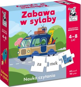 Edgard Zabawa w sylaby. Układanka edukacyjna 4-8 lat 1