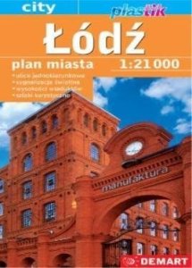 Demart Plan miasta Łódź 1:21000 1