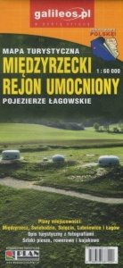 Plan Mapa - Międzyrzecki Rejon Umocniony 1:60 000 1