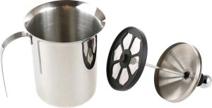 Zilner SPIENIACZ MLEKA ręczny UBIJAK Kubek Garnek 800ml 9