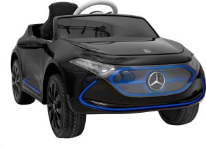 Mercedes Benz AMG EQA dla dzieci Czarny + Pilot + 5-punktowe pasy + EVA + Wyświetlacz MP3 + LED 14