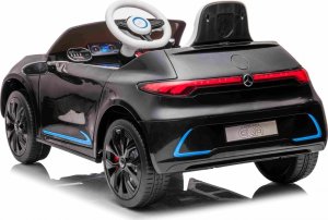 Mercedes Benz AMG EQA dla dzieci Czarny + Pilot + 5-punktowe pasy + EVA + Wyświetlacz MP3 + LED 2