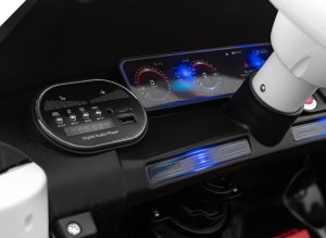 Mercedes Benz AMG EQA dla dzieci Czarny + Pilot + 5-punktowe pasy + EVA + Wyświetlacz MP3 + LED 9