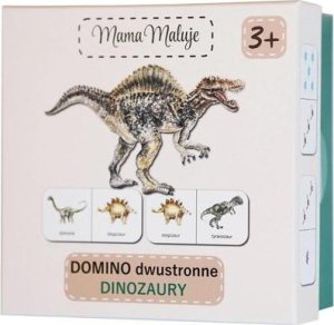 Mama Maluje Domino dwustronne Dinozaury 1