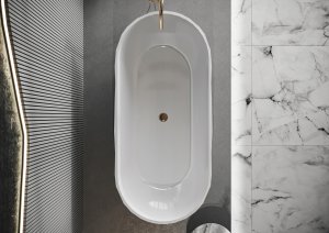 Wanna Miraggio Wanna wolnostojąca 165 x 76 cm SAPFIRE 4