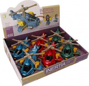 Mega Creative ROBOT HELIKOPTER 16CM 2W1 MIX3 MC DISP 6/72/144 15