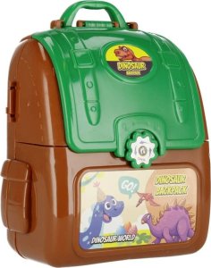 Figurka Mega Creative DINOZAUR AKC W PLECAKU 12X14X7 MC DISP 9/90/180 4