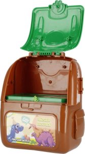 Figurka Mega Creative DINOZAUR AKC W PLECAKU 12X14X7 MC DISP 9/90/180 6