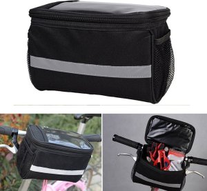 ER4 TORBA ROWEROWA KUFEREK MAŁY NA KIEROWNICĘ ETUI 4