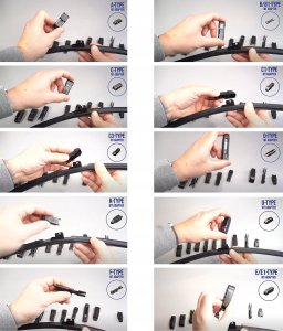 Oximo Wycieraczka multitype 400 mm 29