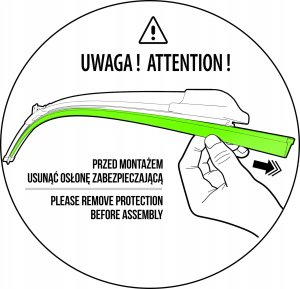 Oximo Wycieraczka multitype 400 mm 39