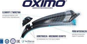 Oximo Wycieraczka multitype 750 mm 14