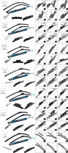 Oximo Wycieraczka multitype 750 mm 28